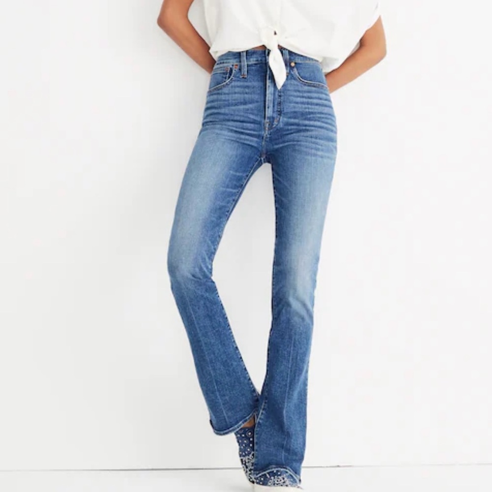 MADEWELL Skinny Flare Jeans Size 29 EUC